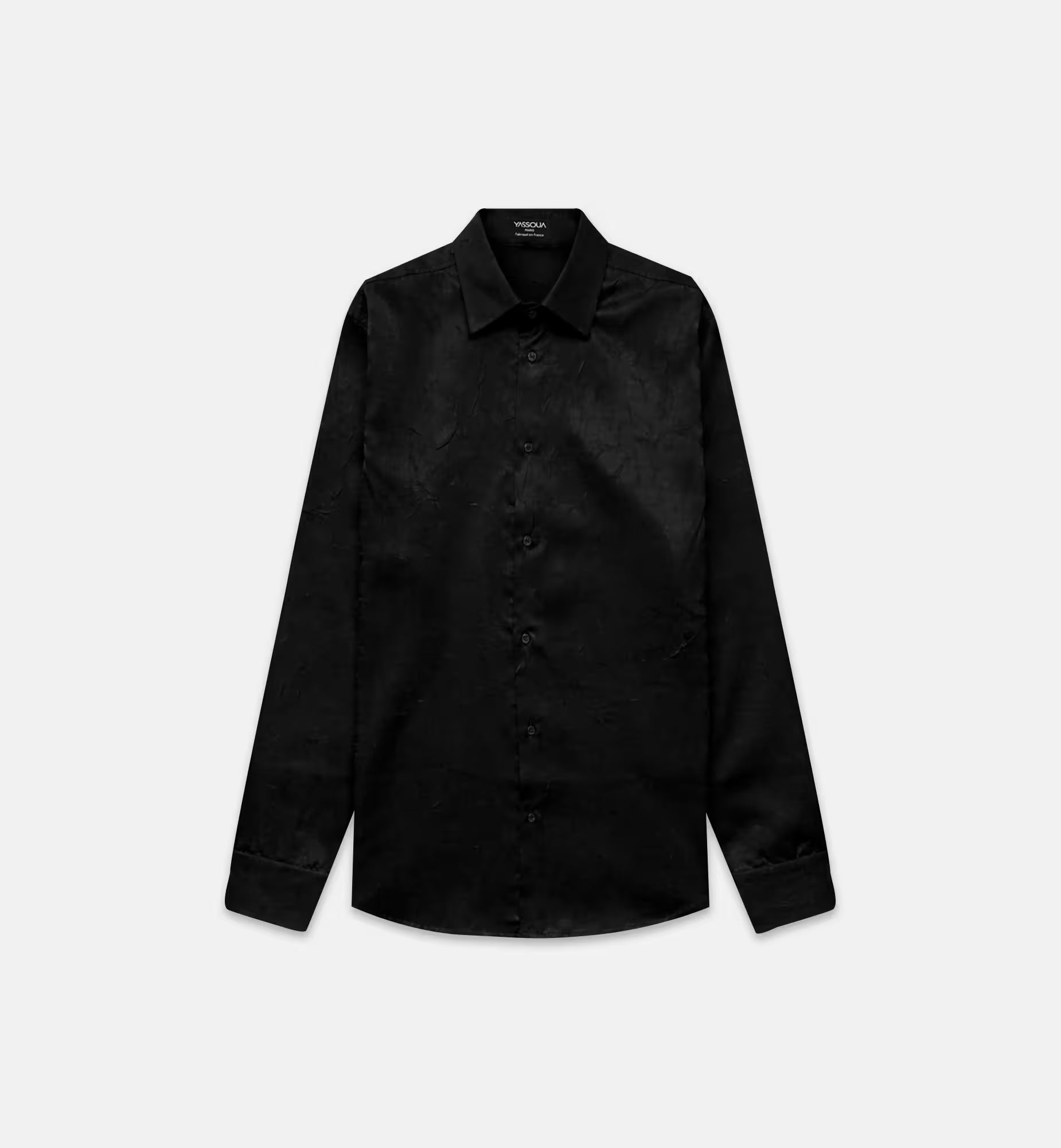 Chemise en viscose texturée