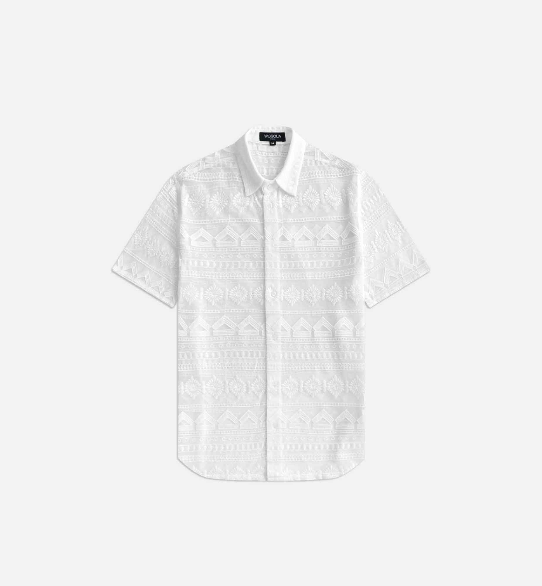 CHEMISE EN DENTELLE ZIGZAG