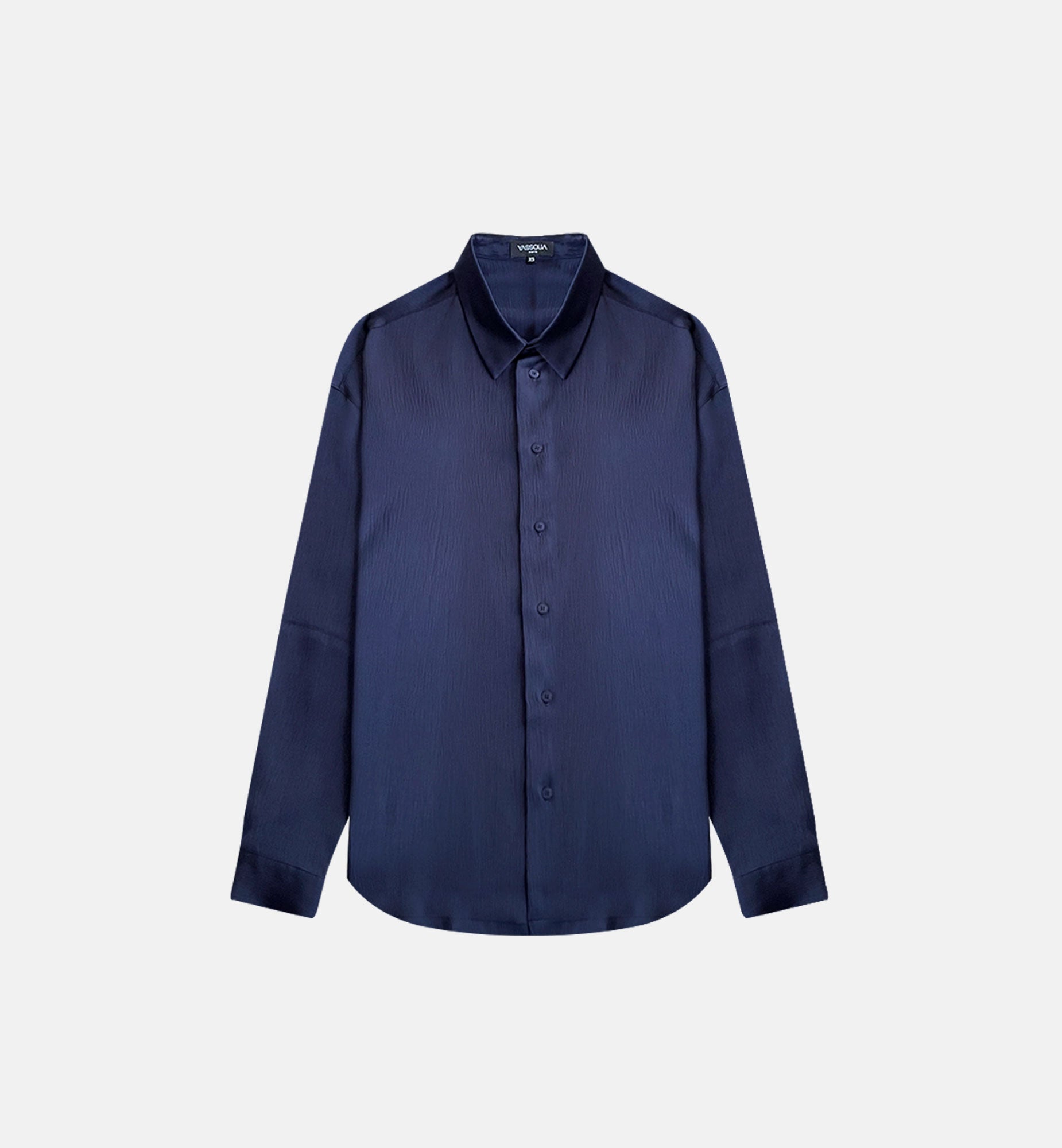 CHEMISE À MANCHE LONGUE OVERSIZE EN SOIE