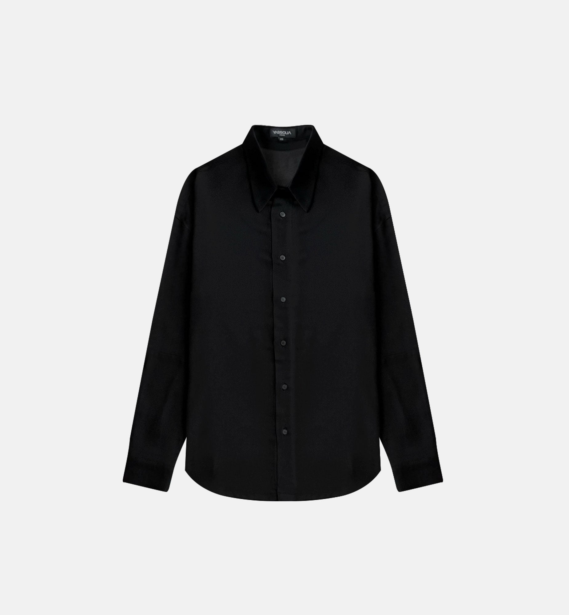 CHEMISE À MANCHE LONGUE OVERSIZE EN MOUSSELINE