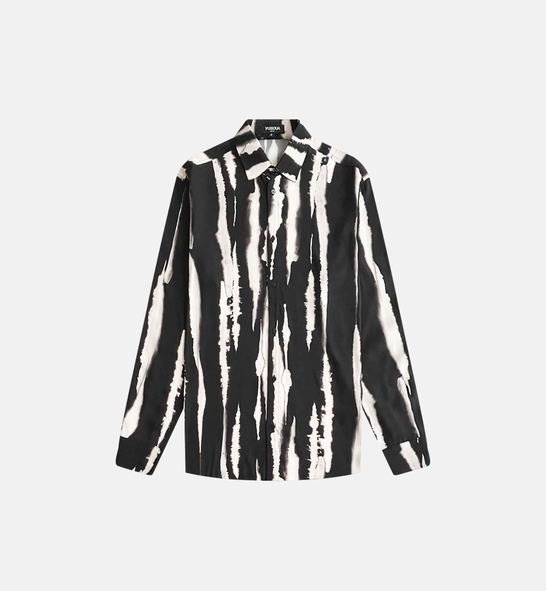 CHEMISE EN VISCOSE IMPRIMÉE VERTICAL CITY