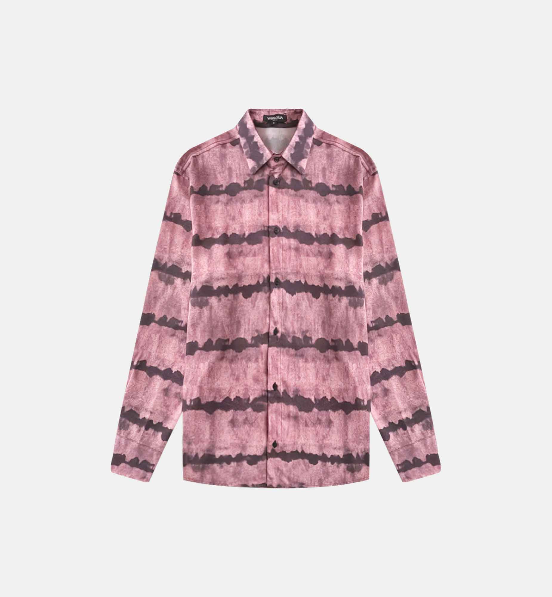 PINK SUNSET PRINTED VISCOSE SHIRT