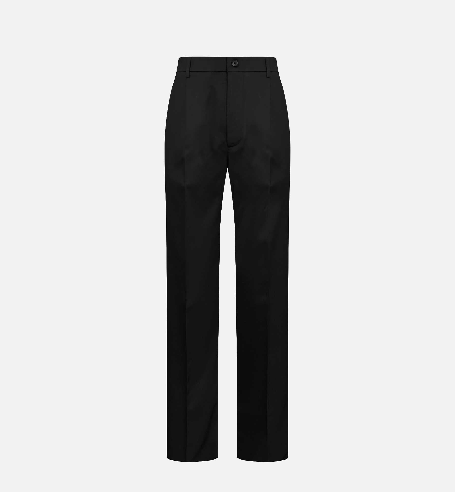 PANTALON GRIS ANTHRACITE HABILLÉ EN LAINE