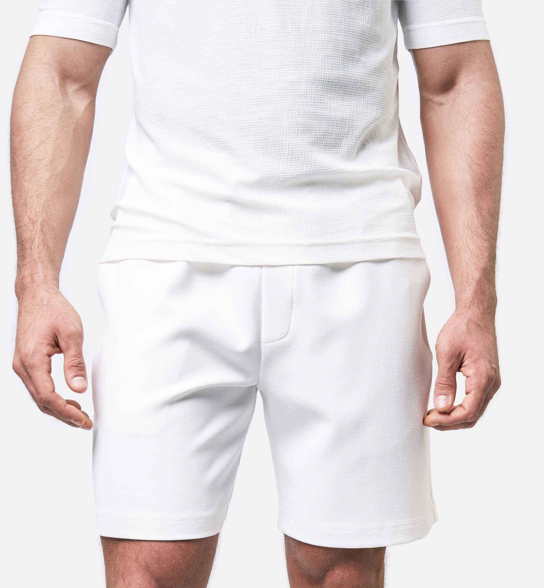 SHORTS EN VISCOSE EASY GOING | BLANC
