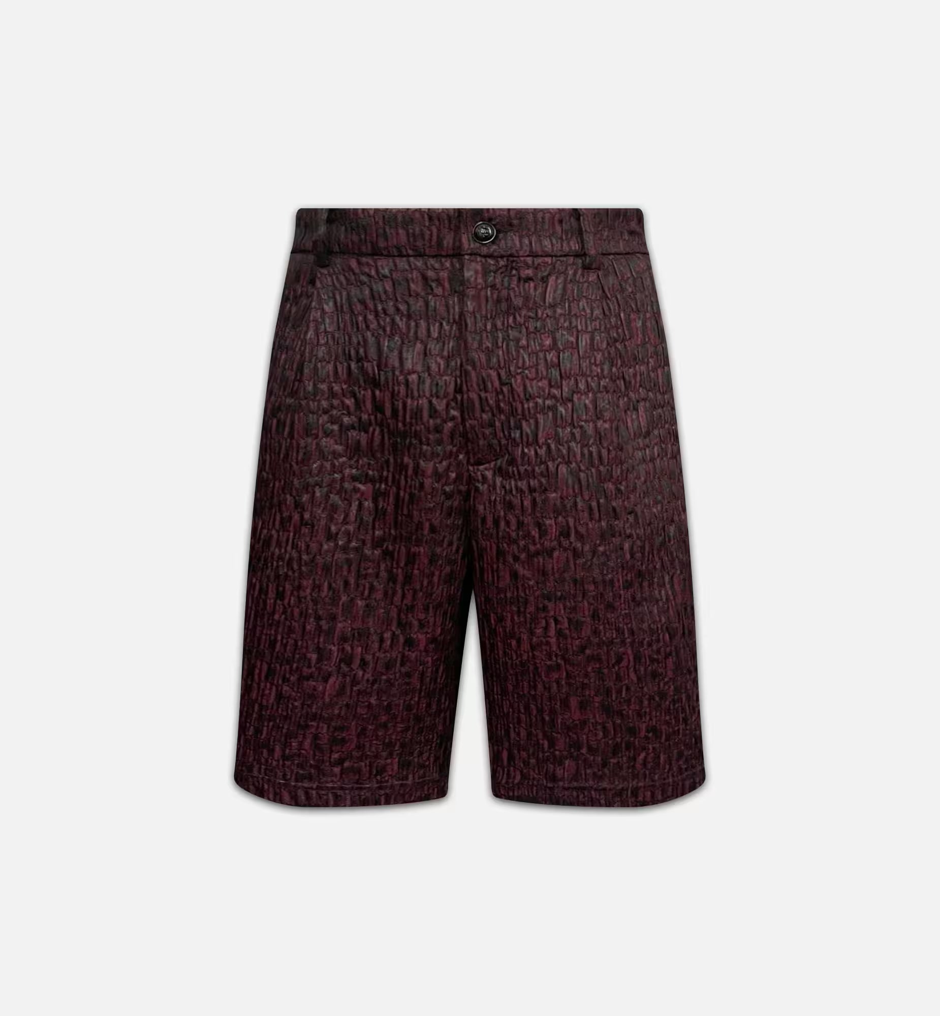 Bermuda habillé à motif en viscose