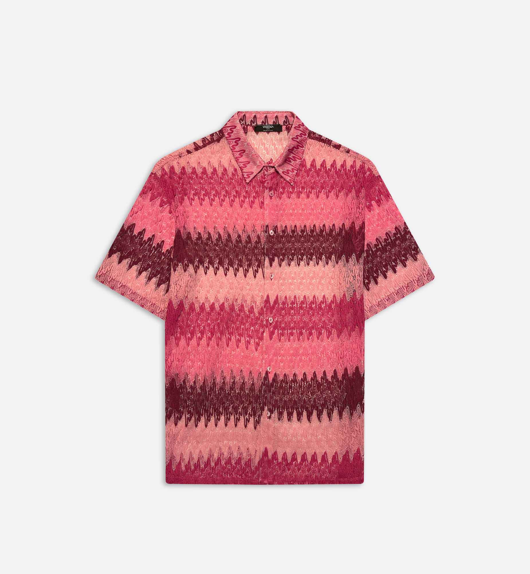 CHEMISE EN DENTELLE AMBRE ROSE