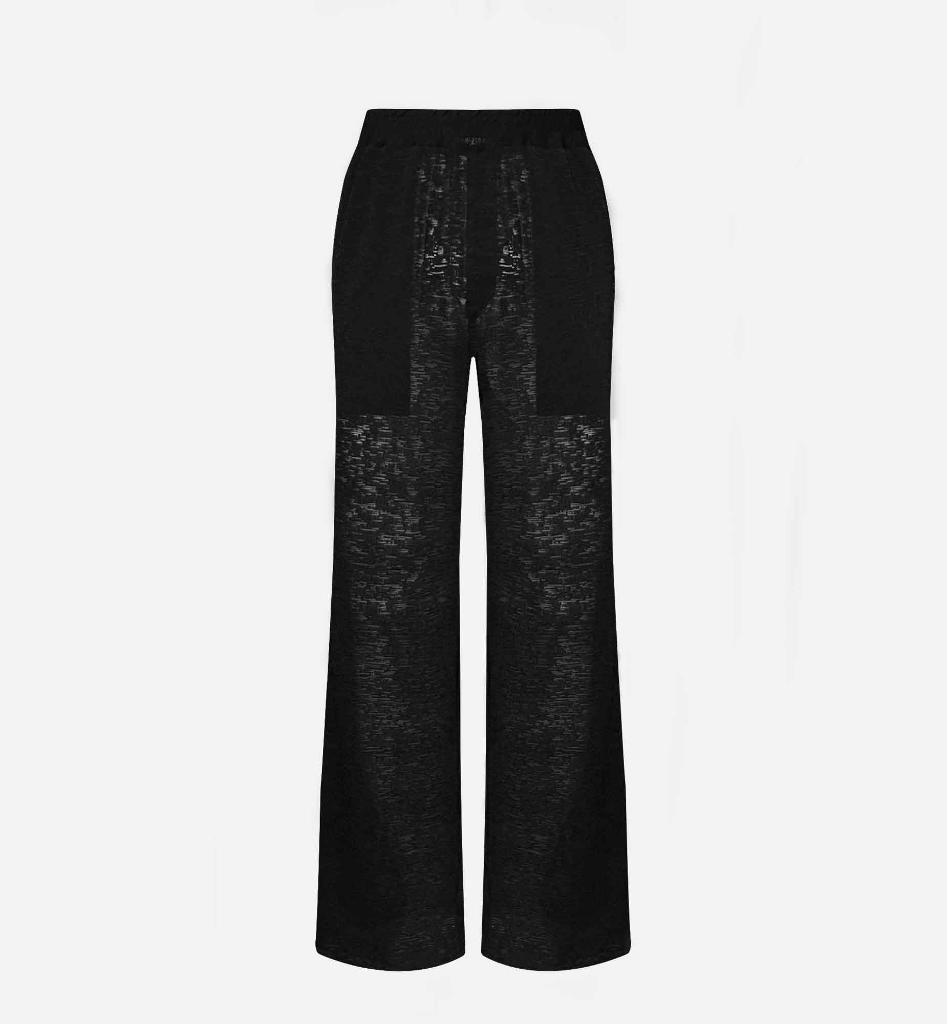 PANTALON IMPÉRIAL TEXTURÉ NOIR